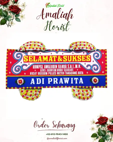 Papan Bunga Ucapan Selamat Venue Wedding Jakarta Pusat